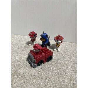Paw Patrol Minifigure Lot Of 4